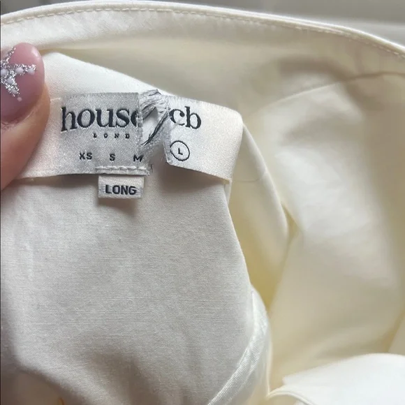 House of CB Cream Mini Dress - Picture 16 of 16